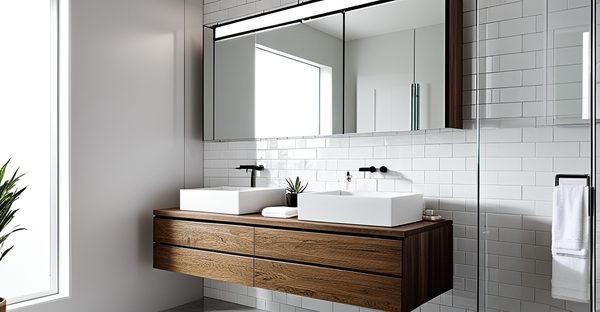 Meuble colonne salle de bain : guide pratique pour un espace optimisé